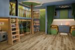 Кварцевый ламинат Damy Floor Family LVT T7020-4-LVT Дуб Провинциальный — изображение 5