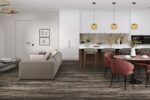 Кварцевый ламинат Damy Floor Family LVT TCM369-7-LVT Дуб Рустикальный Черный — изображение 3