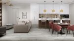 Кварцевый ламинат Damy Floor Family LVT T7020-2-LVT Дуб Классический Серый — изображение 4
